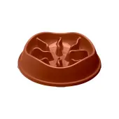 Comedouro Lento com Labirinto Stark Pet Cobre