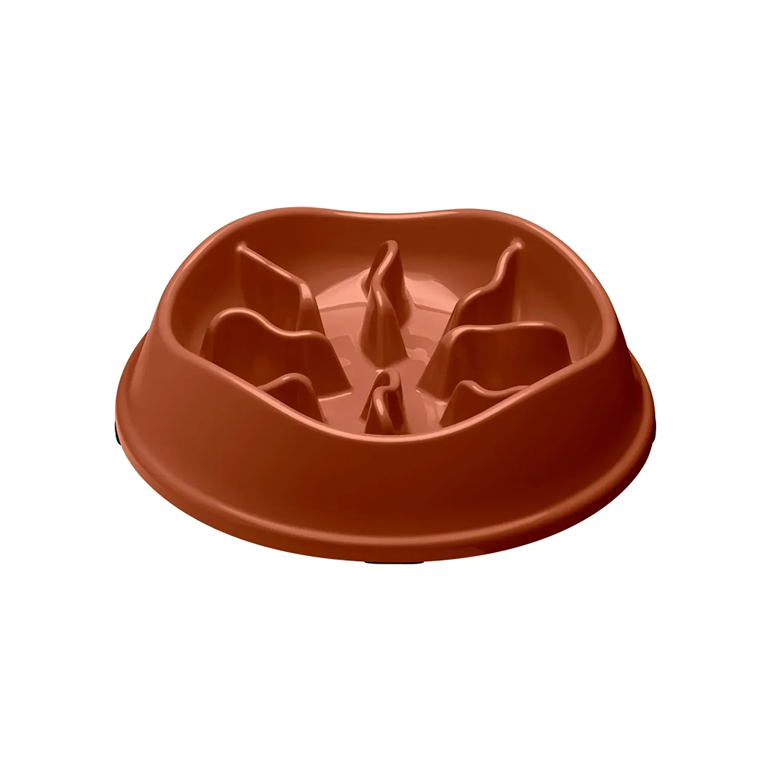 Comedouro Lento com Labirinto Stark Pet Cobre