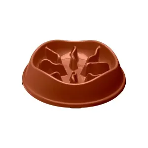 Comedouro Lento com Labirinto Stark Pet Cobre