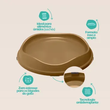 Beneficios-do-Comedouro-Raso-para-Gatos-Stark-Pet-Bege