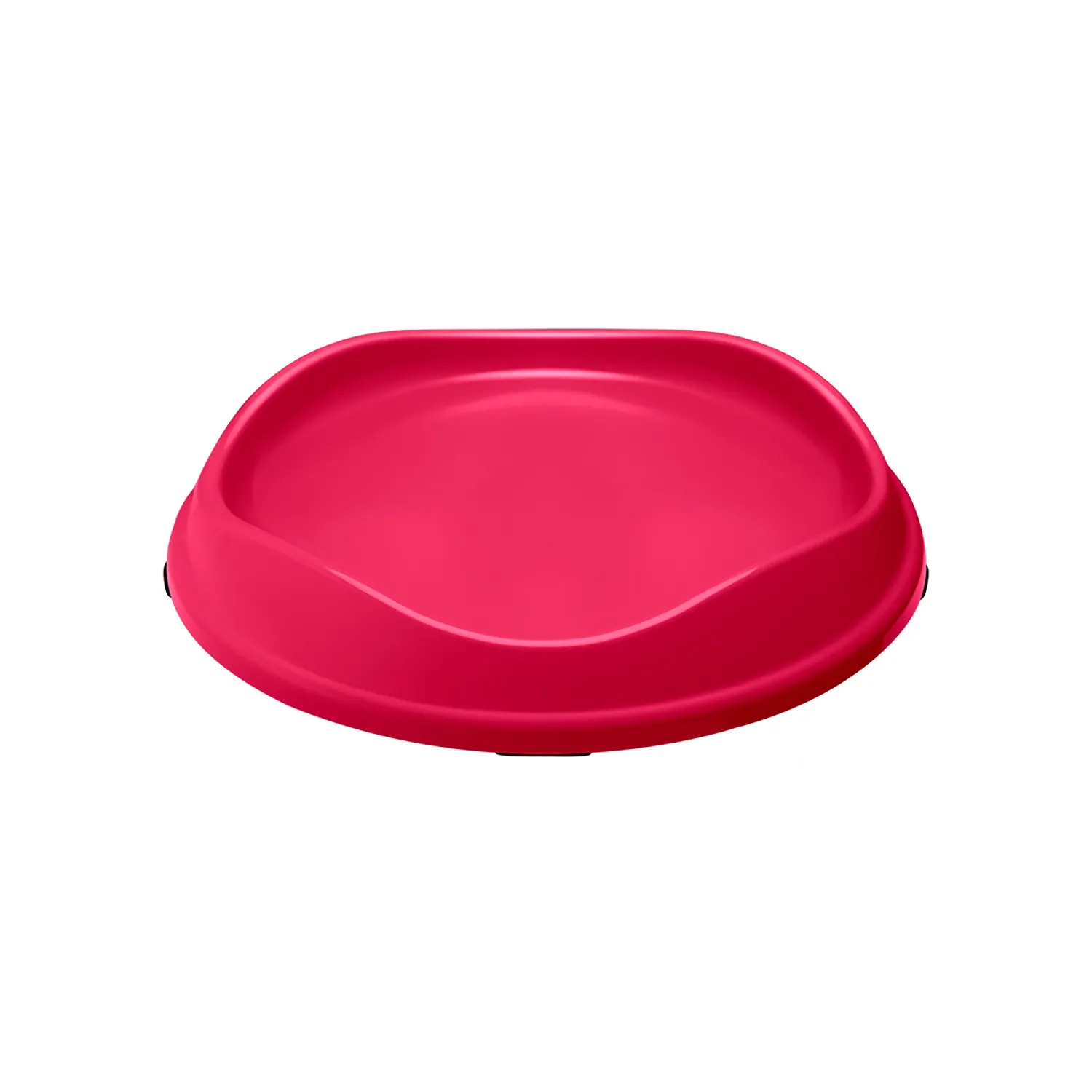 Comedouro Raso para Gatos Stark Pet Magenta