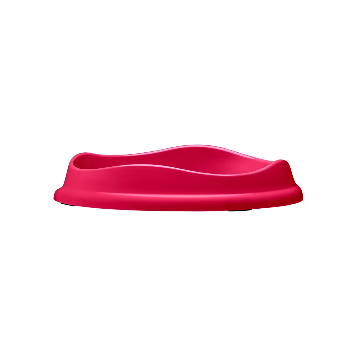 Detalhes-do-lado-Comedouro-Raso-para-Gatos-Stark-Pet-Magenta