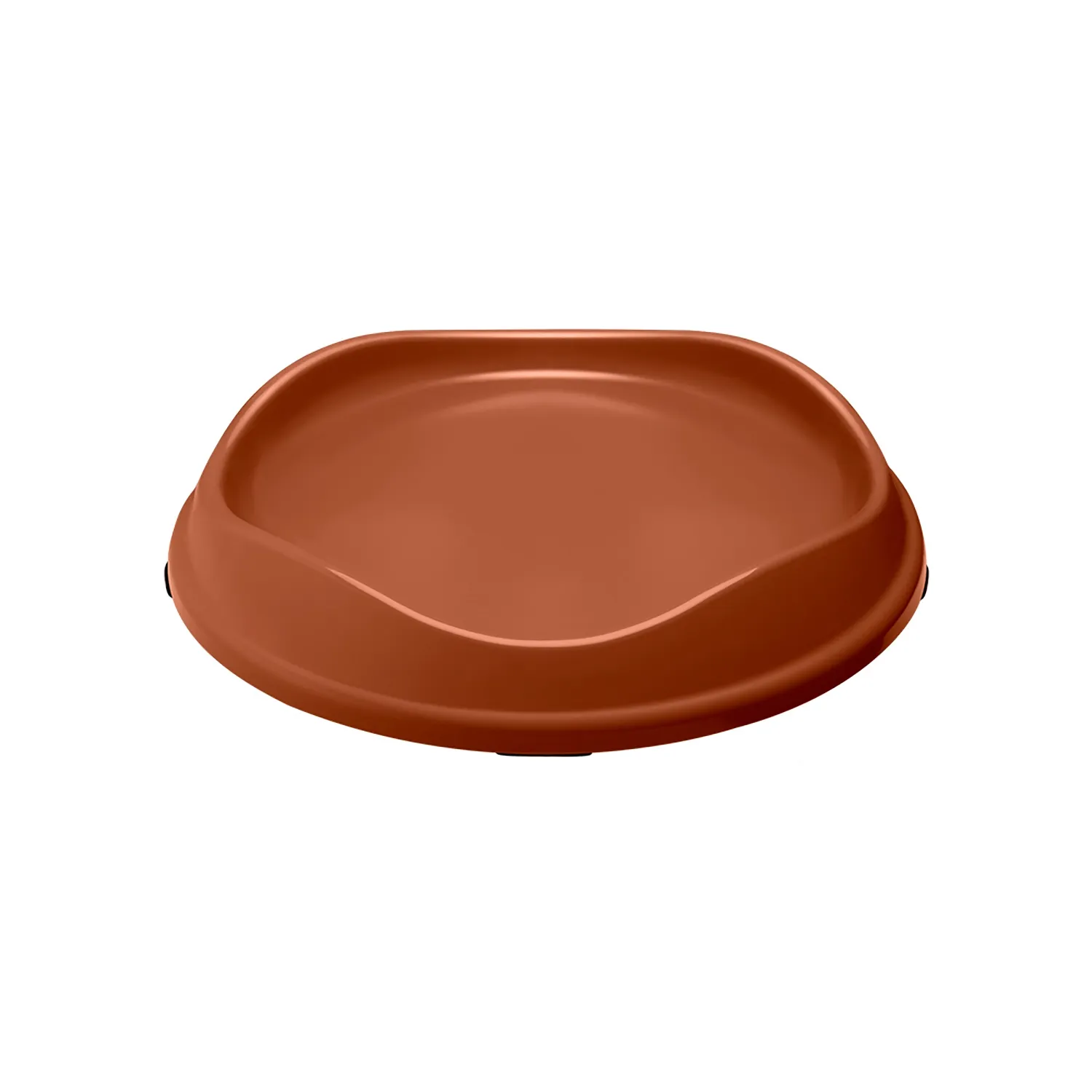 Comedouro Raso para Gatos Stark Pet Cobre