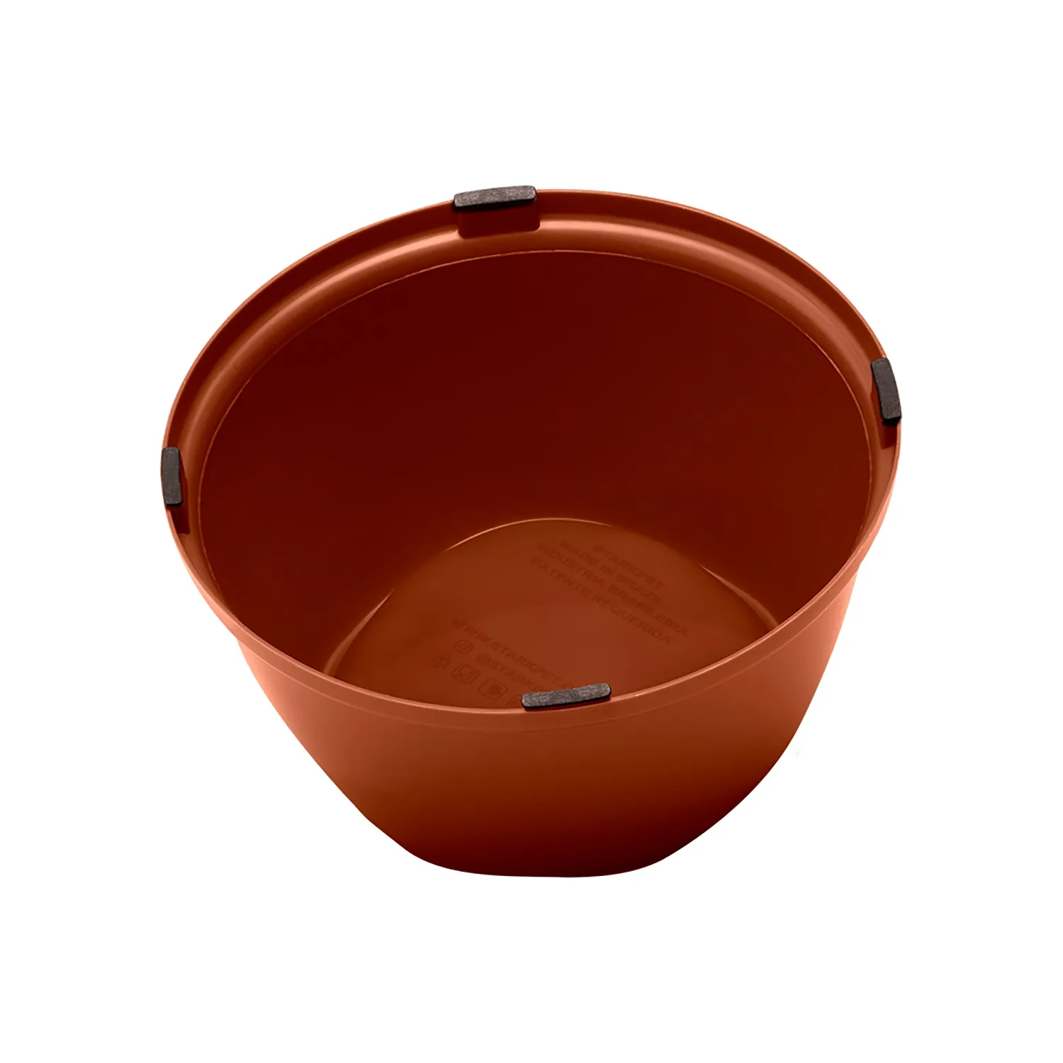 Comedouro Ergonômico para Gatos Stark Pet Cobre