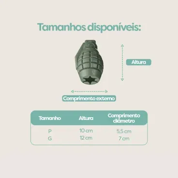 Tamanhos-disponiveis-do-Brinquedo-Recheavel-Granada-Stark-Pet-Verde