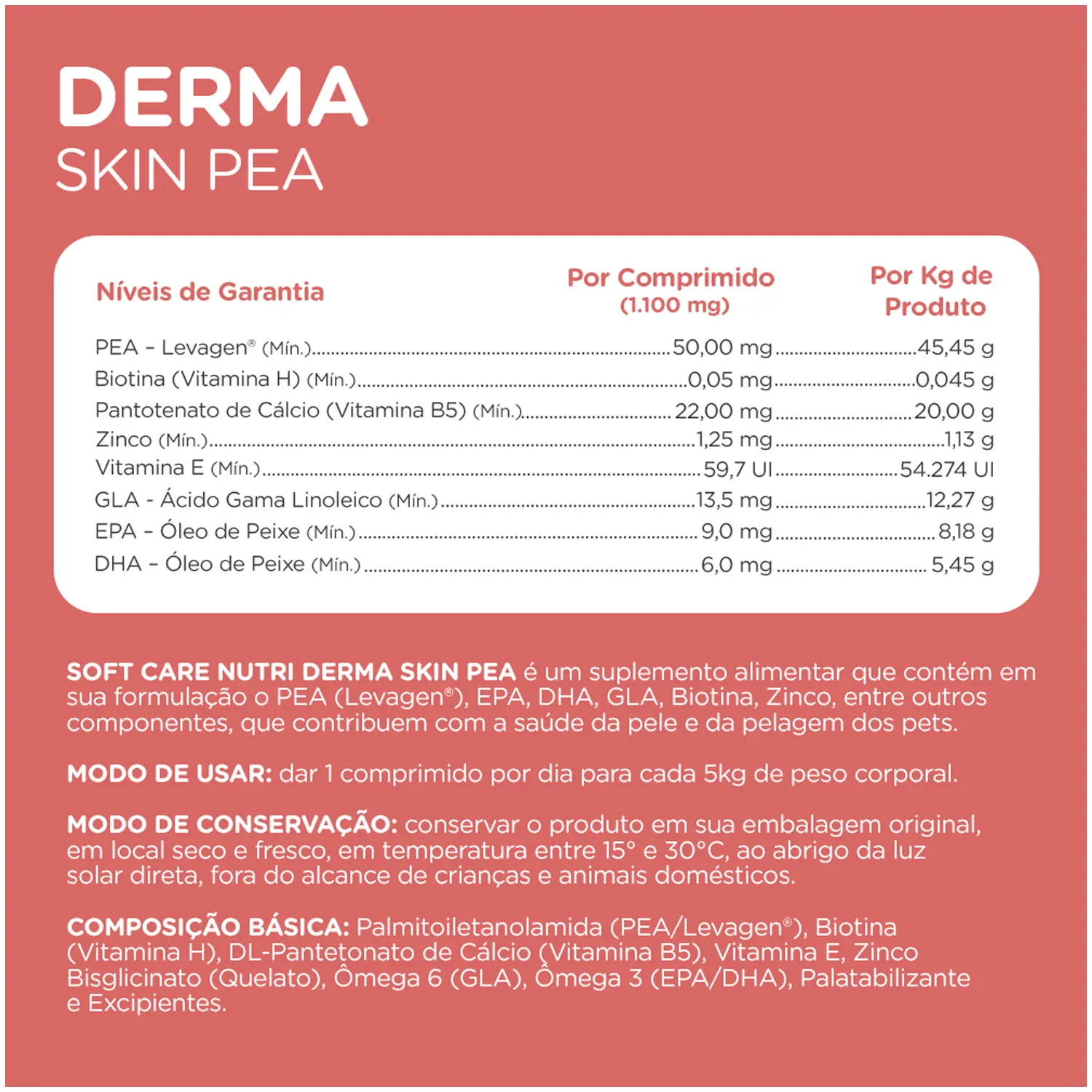 Suplemento Alimentar Soft Care Nutri Derma Skin Pea