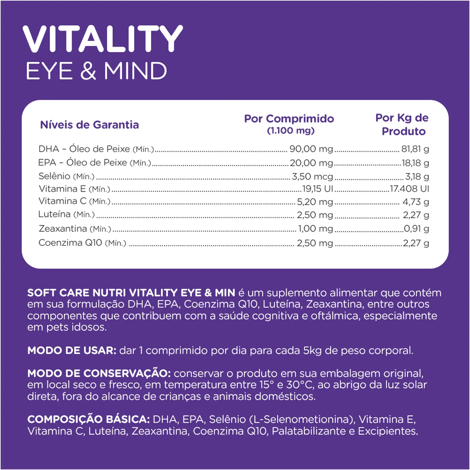 5-Soft Care Nuti Vitality Eye - Mind