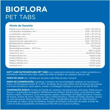 5-Soft Care Nuti Bioflora Pet Tabs