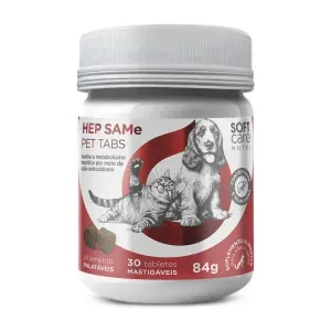 Suplemento Alimentar Soft Care Hep Same Pet Tabs - 30 tabletes