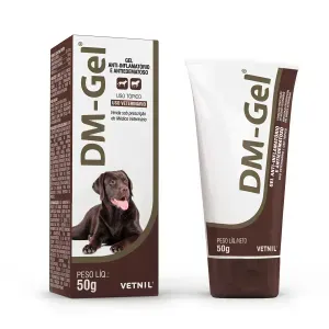 Anti-Inflamatório DM-Gel para Cães e Equinos - 50 g