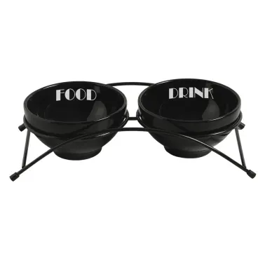 Comedouro-Elevado-Duplo-Ceramica-Regina-Preto