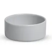 Comedouro Porcelana Grande Cinza