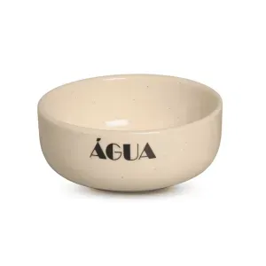 Bebedouro Porcelana Marmorado Médio Bege - 390 ml