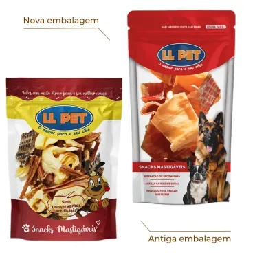 2-Petisco Desidratado Misto Bovino LL Pet 100g