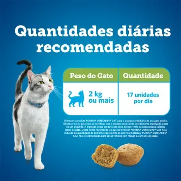 7-Petisco DentaLife Gatos Adultos 40g
