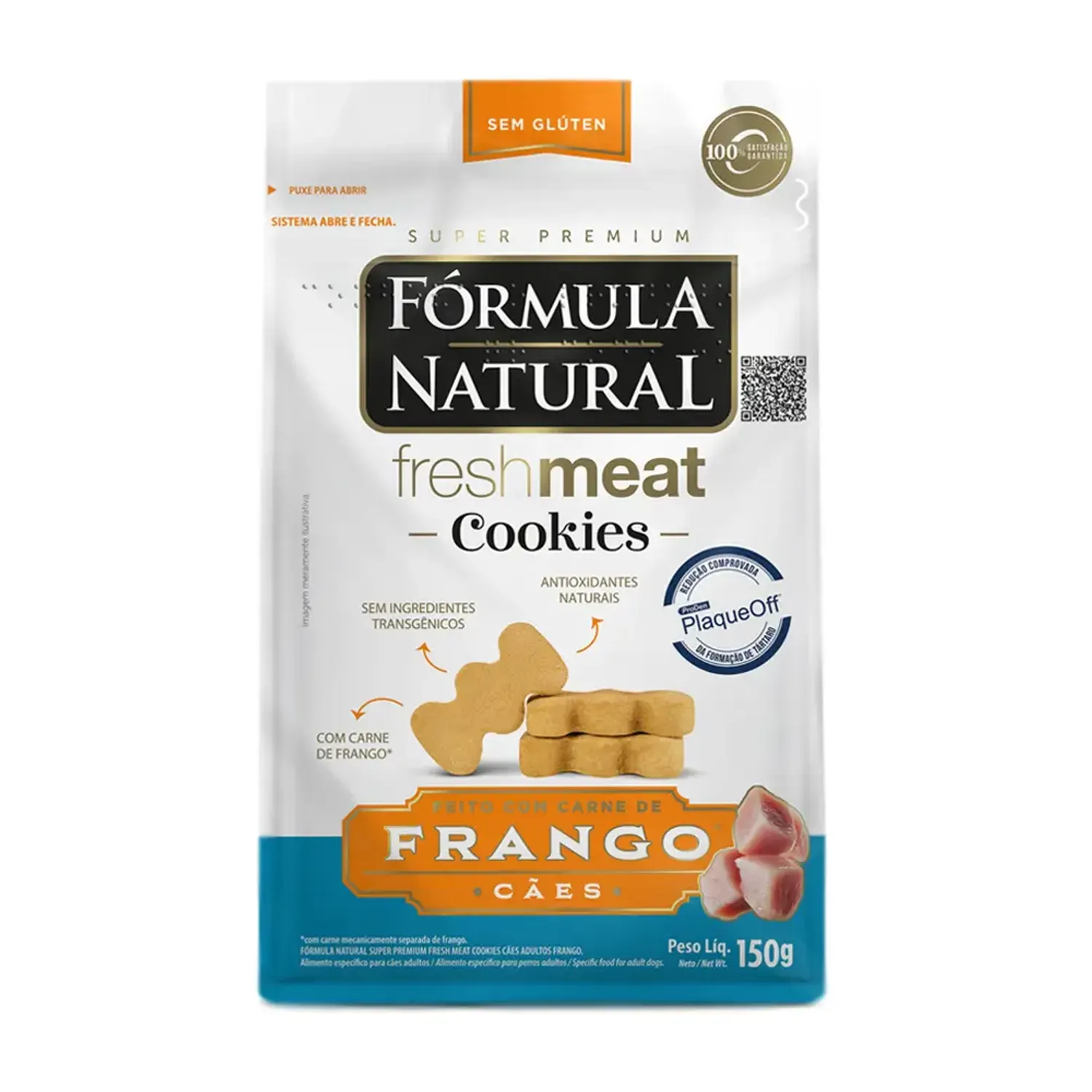 3-Cookies-Formula-Natural-Fresh-Meat-Caes-Adultos-Frango-150g