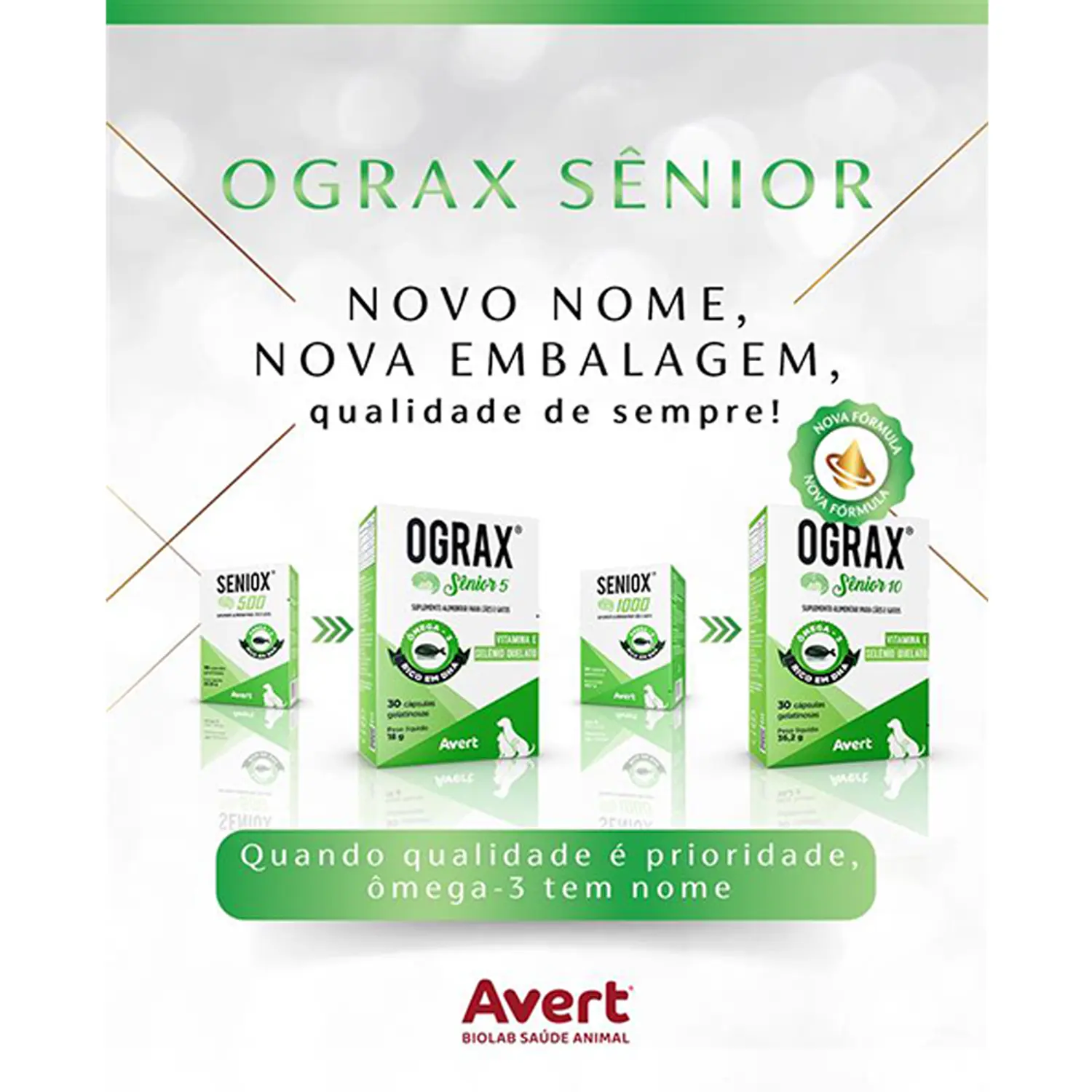 Ograx Sênior 5 Suplemento Alimentar