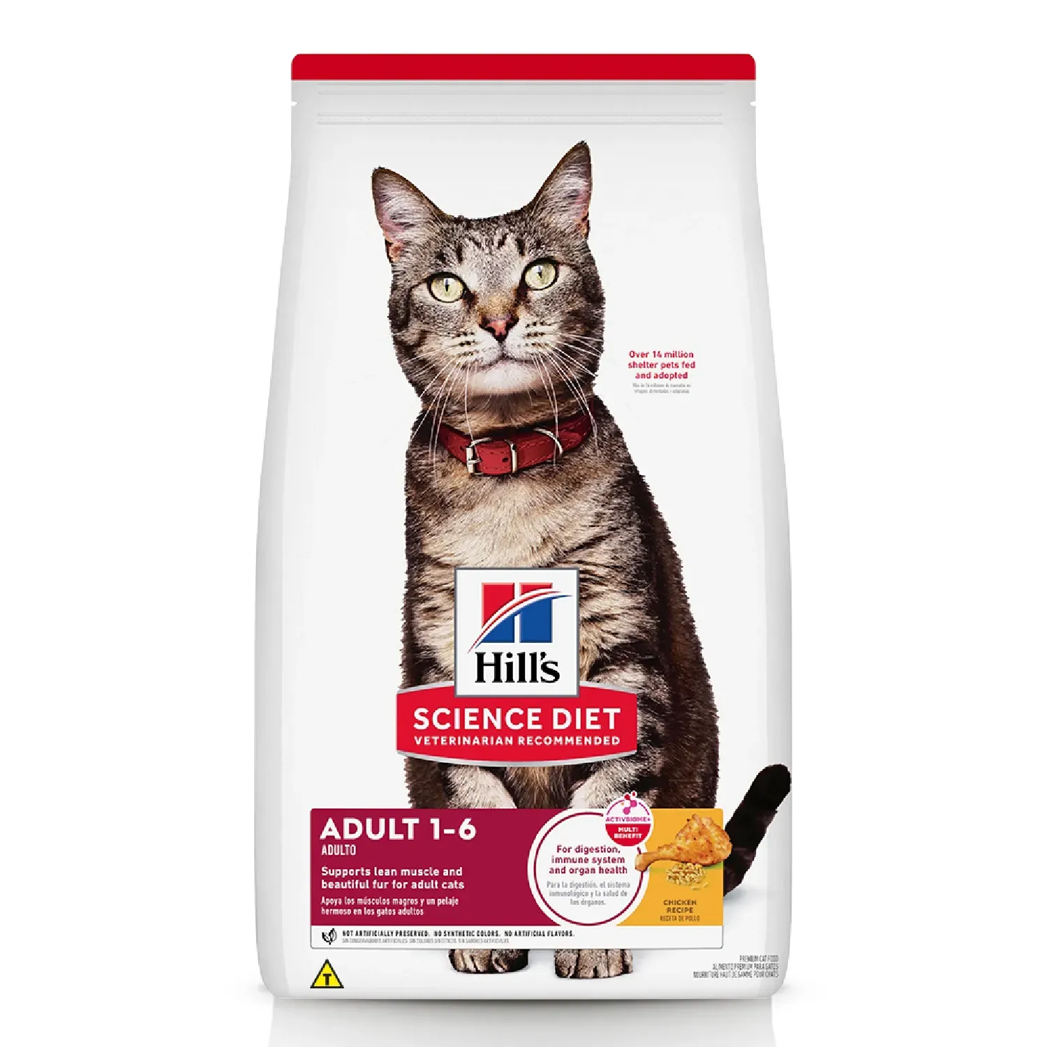 Ração Hill's Science Diet para Gatos Adultos Sabor Frango