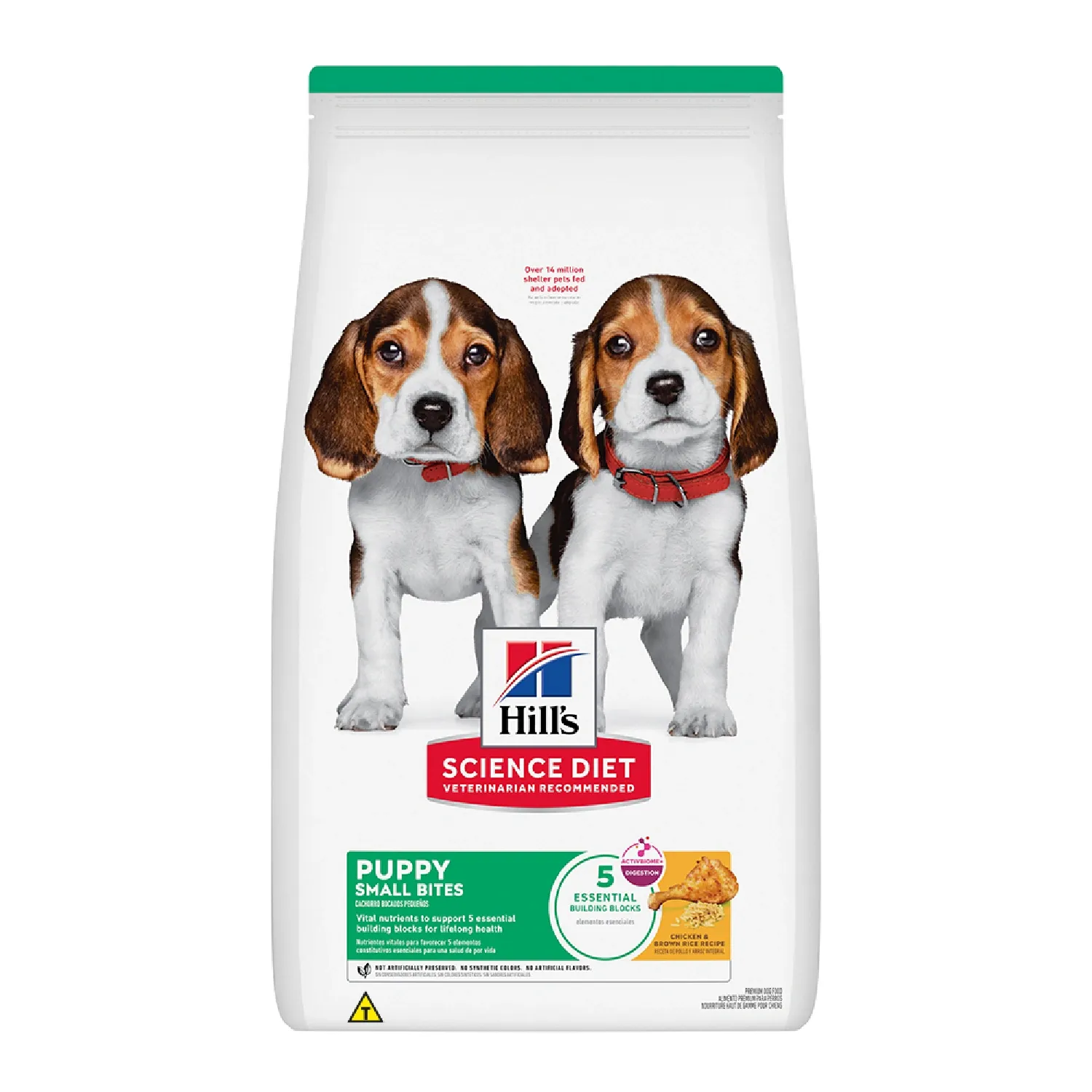 Ração Hill's Science Diet Pedaços Pequenos Cães Filhotes Sabor Frango