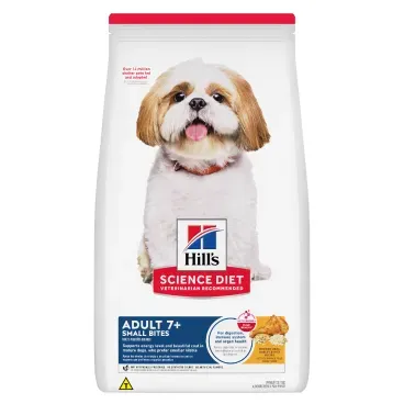 Racao-Hills-Science-Diet-Adulto-7-Mais-Pedacos-Pequenos-Caes-Idosos-frente