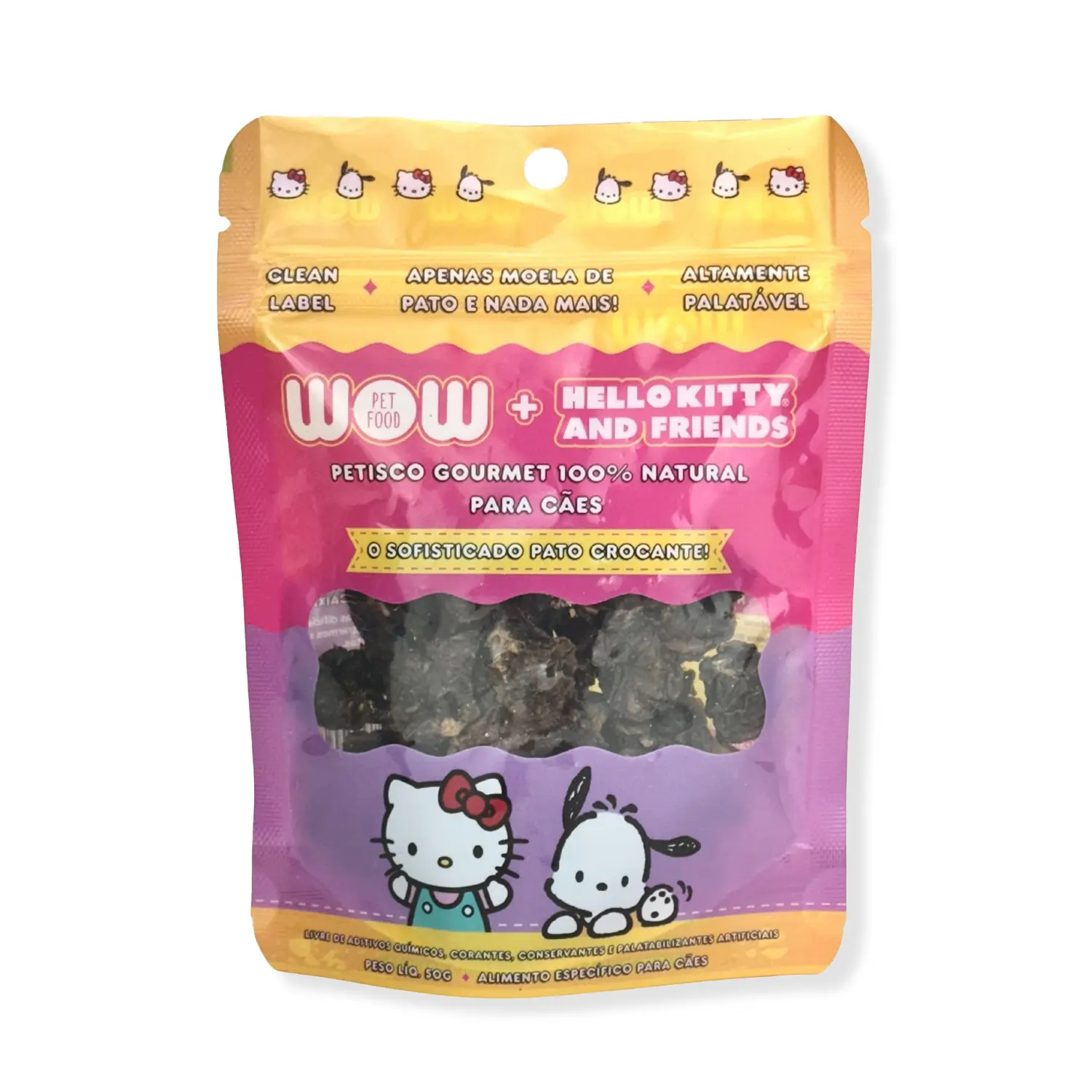 Petisco para Cães Hello Kitty Pato Wow