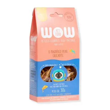 Petisco-Gourmet-para-Gatos-Peixe-Crocante-Wow
