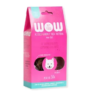 Petisco Gourmet para Cães Lombinho Crocante Wow - 50 g