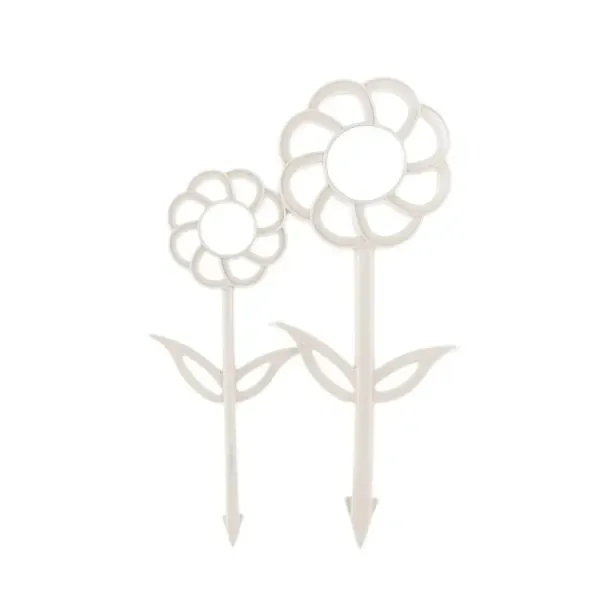 Cerca Flor Desli Branca Único