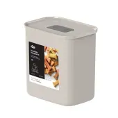 Porta Ração Retangular Bege Ou