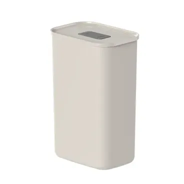 2-Porta Racao Retangular Bege Ou 2.3L