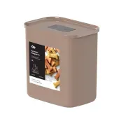 Porta Ração Retangular Marrom Ou