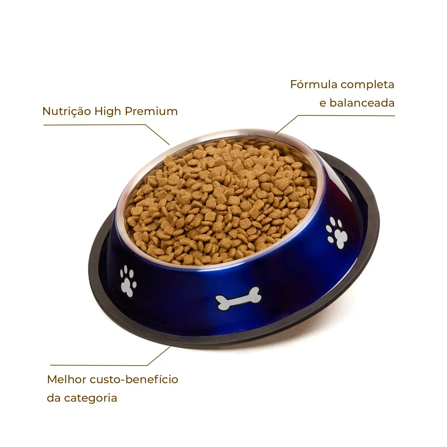 Ração Joy High Premium Cães Adultos Raças Pequenas Frango e Carne Ração Joy High Premium Cães Adultos Raças Pequenas Frango e Carne