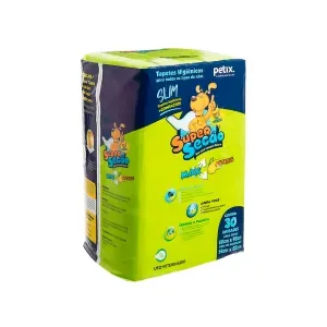 Tapete Higiênico Super Secão Max Citrus Slim 90x60cm - 30 unidades