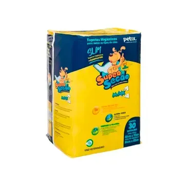 tapete-higienico-super-secao-max-slim-para-caes-30uni