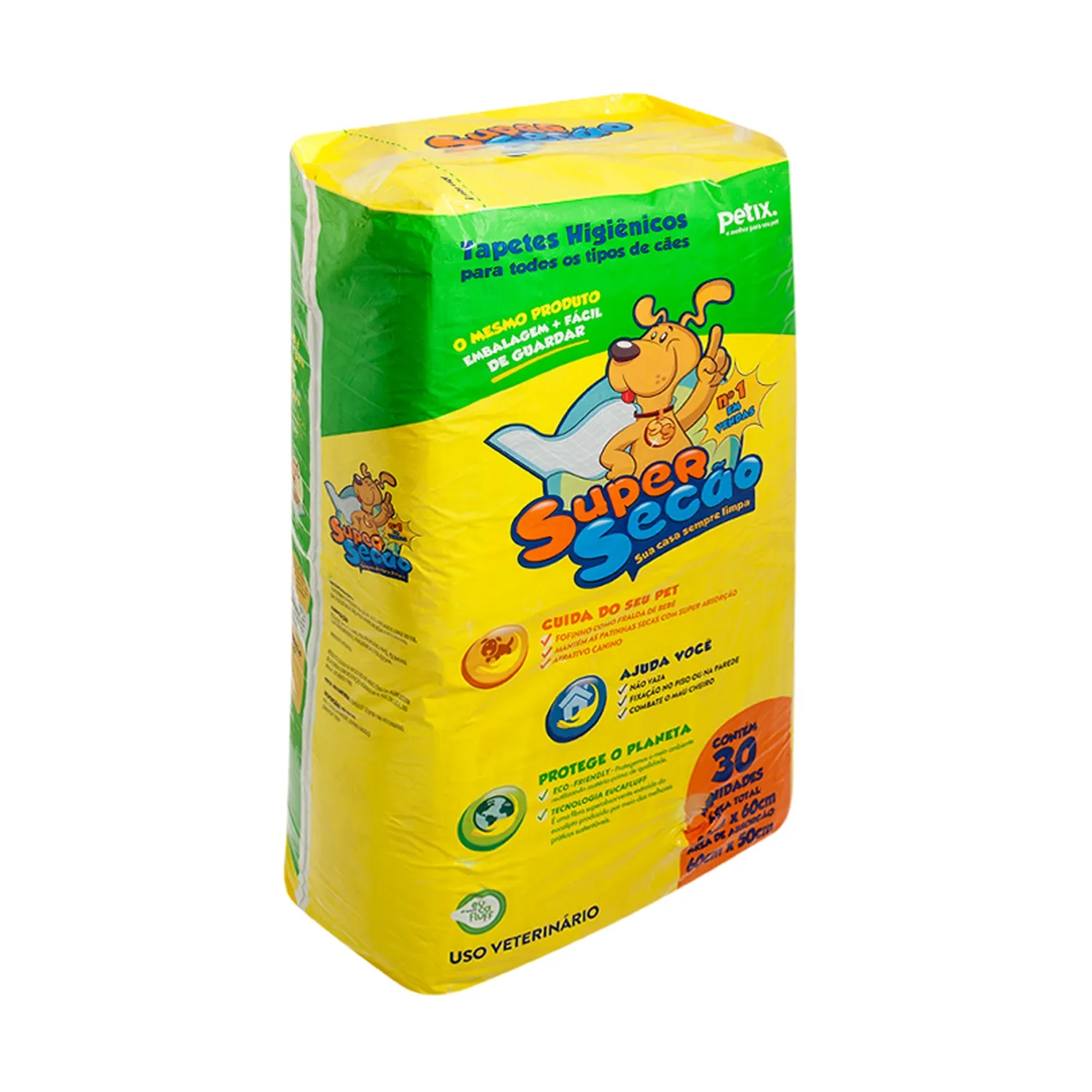 Tapete Higiênico Super Secão 80x60cm