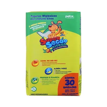 super-secao-citrus-tapete-higienico-petix-para-caes-30-uni-2