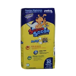 Tapete Higiênico Super Secão Max 80x60cm - 30 unidades