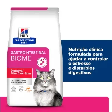 2-Racao Hill's Prescription Diet GI Biome Stress Gatos