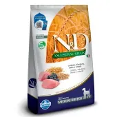 Ração N&amp;D Ancestral Grain Cães Adultos Medium Cordeiro