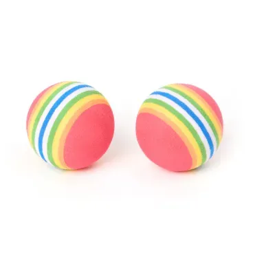 3-Brinquedo Bolinha para Gatos Flicks Rainbow