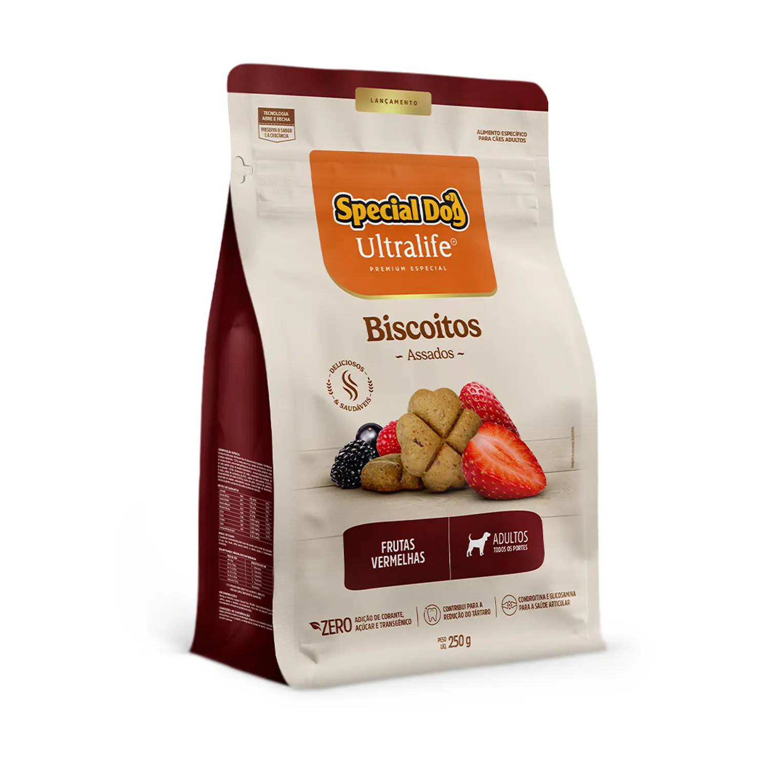 Biscoito Special Dog Ultralife Cães Adultos Frutas Vermelhas