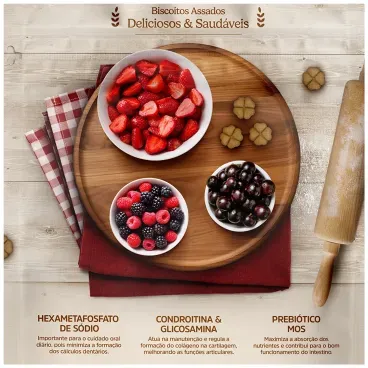 5-Biscoito Special Dog Ultralife Filhote Frutas Vermelhas 250g