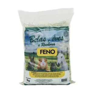 Feno Premium Belas Aves e Roedores