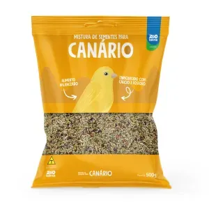 Mistura Balanceada Sementes Canário Zootekna – 500g
