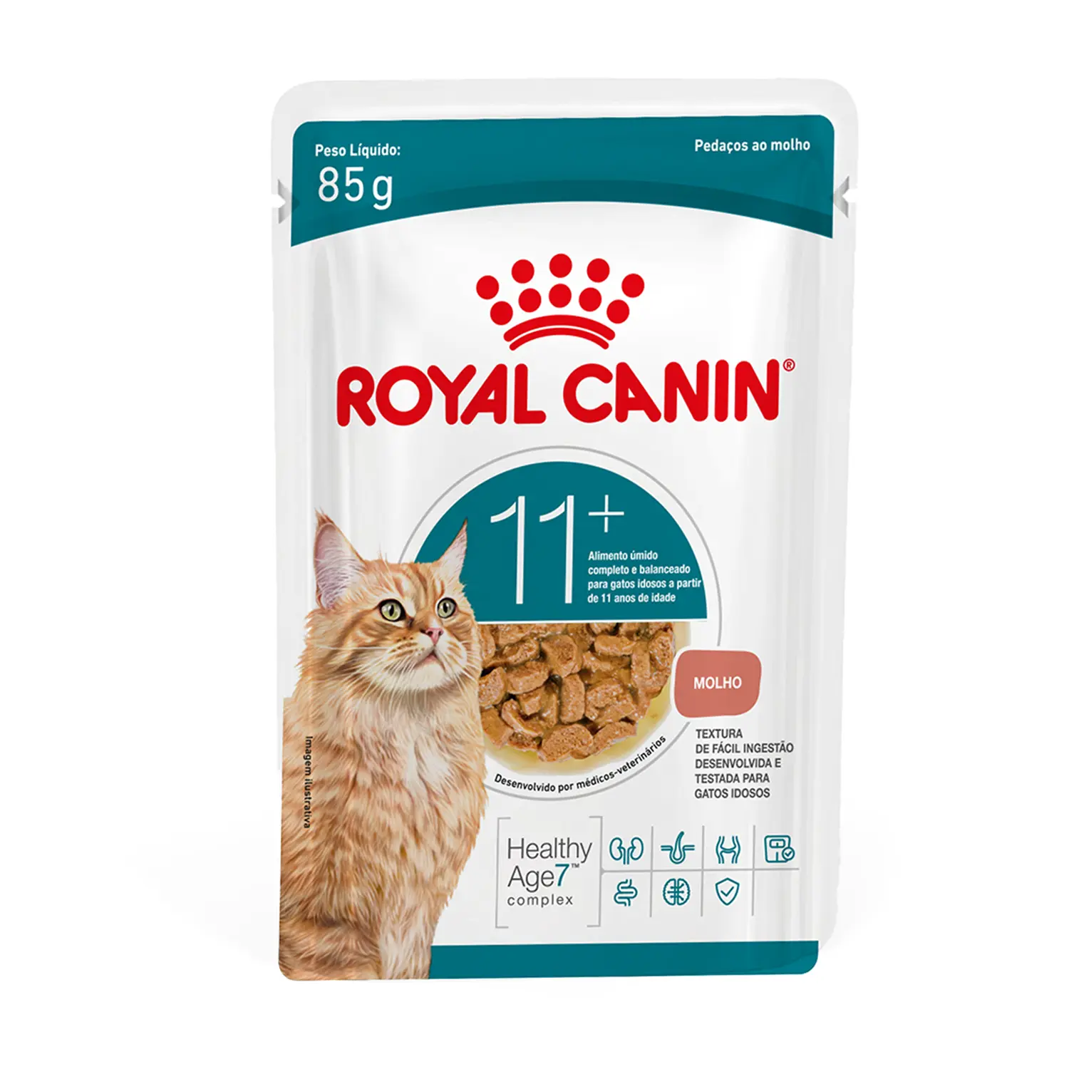 Ração Úmida Royal Canin Ageing 11+ Gatos Adultos