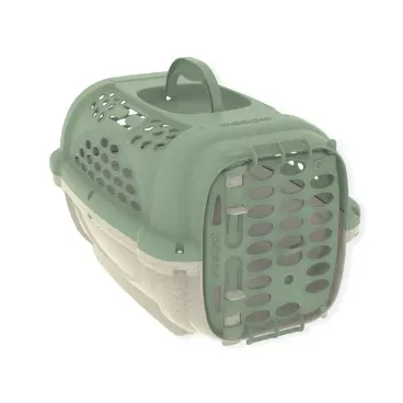 Detalhes-do-lado-da-Caixa-de-Transporte-Panther-Plast-Pet-Verde-N°-1