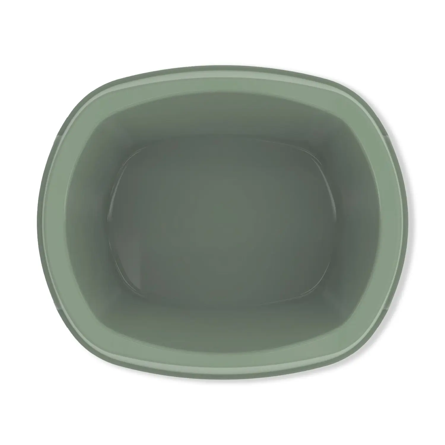 Comedouro-Single-B-Plast-Pet-Verde-parte-de-dentro