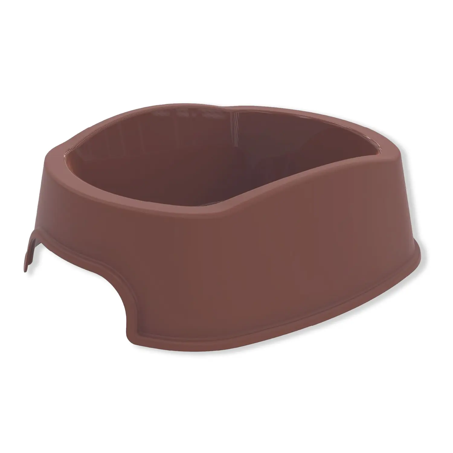 Comedouro-Single-B-Plast-Pet-Terra-Vermelha-design-simples-e-funcional