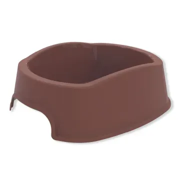 Comedouro-Single-B-Plast-Pet-Terra-Vermelha-design-simples-e-funcional