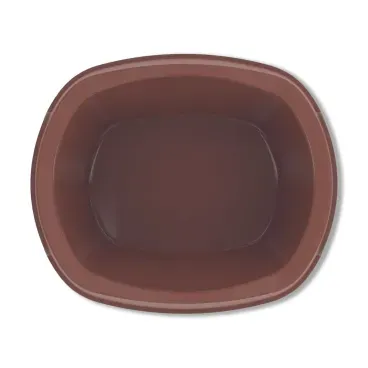 parte-de-dentro-do-Comedouro-Single-B-Plast-Pet-Terra-Vermelha